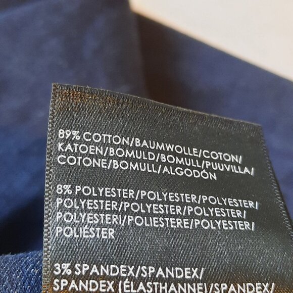 Liverpool Jeans Womens 24W Straight‎ Hugger Shaping Mid Rise Dark Wash Stretch - Picture 9 of 14